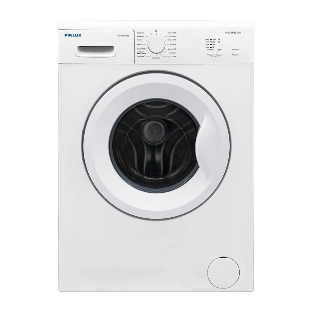 Lavatrice 6 kg Classe Energetica D Profondità 50 cm Centrifuga 1000 Giri - FXY1044TO 